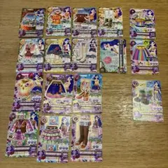 そらちゃんのアイカツカード 17枚セット　プレミアムカード有り