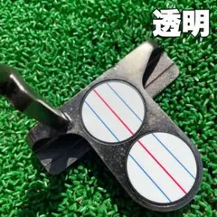 パターシール　BLUE✖︎RED☆透明