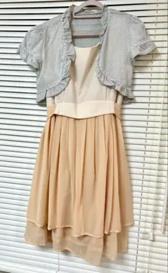 フォーマルワンピース フォーマルドレス ☆ボレロ付き！