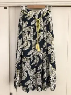 ギャラルダガランテ Jena ボタニカル フレアスカート F 旅行 レジャーに