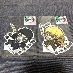 鬼滅の刃 獪岳vs善逸セット(ちょこっと黒死牟)キャラクターグッズ 鬼滅の刃 無限城編 劇場グッズ 我妻善逸vs獪岳 激闘アクリル