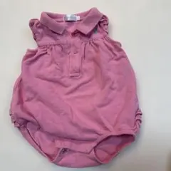 Ralph Lauren ピンクロンパース 70