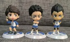 ハイキュー!! ちびきゅんキャラ 中学生編 北川第一 3種セット