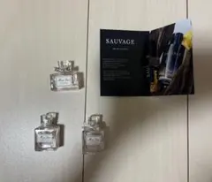 Miss Dior 香水セット 3種類　おまけsauvage 試供品