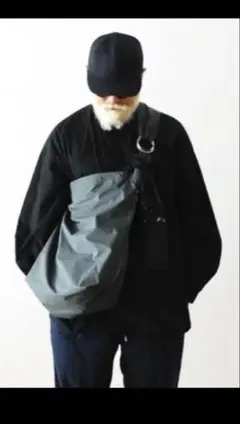 yorozu ヨロズ イロハタスキショルダー グレー ナイロン