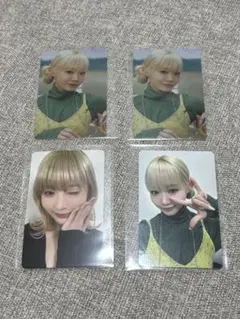 ME:I 飯田栞月 SHIZUKU トレカ4枚セット