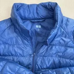 UNIQLO ダウンジャケット 青 S