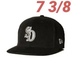 SD Corduroy News Boy Cap Black Lsize - メルカリ
