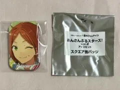 ひなた（一番カフェ　スクエア缶バッジ）1点