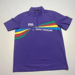 le coq sportif　ルコック　半袖ゴルフメンズＸＬ【美品】ハーフジップ