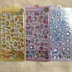 正規品　ボンボンドロップシール　3枚セット　はちみつ　ゆにこん　しまえな