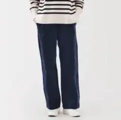 無印良品　コーデュロイ ストレートパンツ 新品