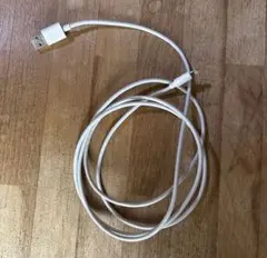 ホワイト Lightningケーブル 約1.5メートル