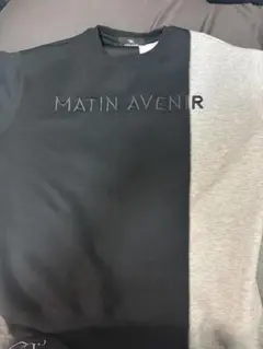 MATIN AVENIR バイカラートレーナー Sサイズ