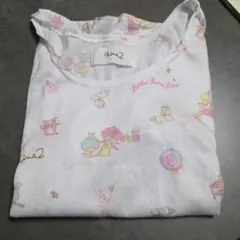 ニーナミュウ リトルツインスターズ キキララ コラボ Tシャツのサムネイル