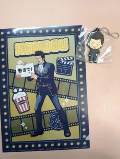 【銀魂】映画 吉原大炎上 真選組 ミニクリアファイル 近藤勲 2点セット