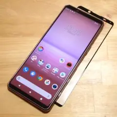 傷少XPERIA 5 II SOG02(P)液晶保護ガラス付 SIMロック解除済