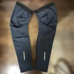 ロックブロス　レッグウォーマー レッグカバー 裏起毛　L-XL ブルー/ブラック