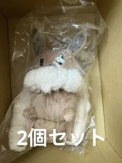 新品未使用　ポケモン　ポケットモンスター　ボタンのイーブイリュック型ポーチ