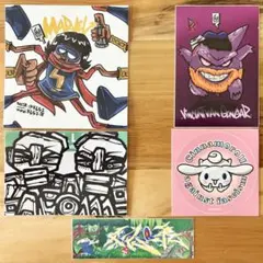 ② グラフィティー ステッカー 5枚セット graffiti グラフィティ