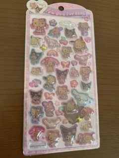 うるちゅるポップシール サンリオ 日焼け キティ マイメロ クロミ シナモン
