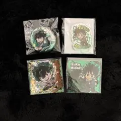 僕のヒーローアカデミア　緑谷出久　缶バッジ　アクリルスタンド　ステッカー