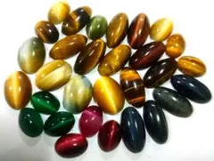 タイガーアイ カボション ルース 天然石 パワーストーン