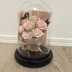 ソープフラワー バラ花束 ピンク