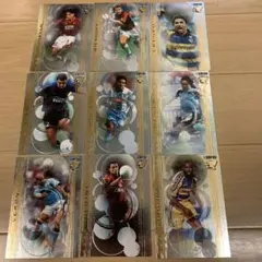 Panini calcio インサート9枚セット　ヴェロン　ビエリ　マルディーニ