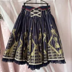 Angelic Pretty 花柄 フレアスカート レース フリル リボン - メルカリ