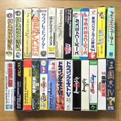 スーパーファミコン　２６本セット　まとめ売り