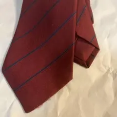 Christian Dior Monsieur バーガンディ ネクタイ