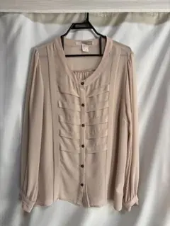 Forever21 ピンクベージュ 長袖シャツ M