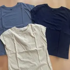 ユニクロ♡コットンリラックスフレンチスリーブTのサムネイル