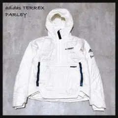 adidas TERREX PARLEY 中綿 プルオーバー 白 プリマロフト