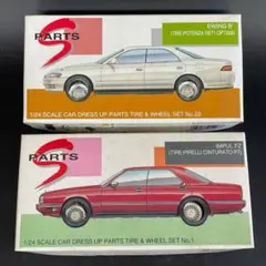 未使用アオシマ 1/24 IMPUL FZ EWING IV　ホイールセット2個のサムネイル