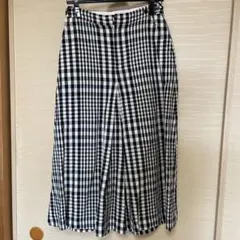 ヒューマンウーマン　チェックワイドパンツ