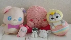 ふわふわぬいぐるみまとめ売り☆もふもふ6体セットお得です☆　匿名即発送 ふわふわぬいぐるみまとめ売り ☆もふもふ6体セットお得です☆ 匿名即
