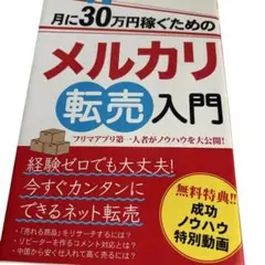 月に30万円稼ぐためのメルカリ転売入門