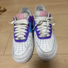 カスタムNIKE AIR FORCE 1 スニーカー ピンク パープル