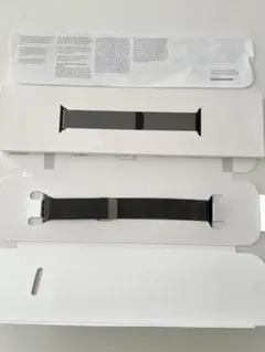 純正 Apple Watch ミラネーゼループ 45mm グラファイト