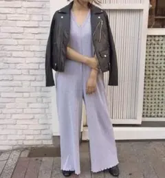 新品未使用FUMIKA_UCHIDA JUMPSUITジャンプスーツ FUMIKA＿UCHIDA＞Span thread Fleece SWEAT JUMP SUIT | MAKES