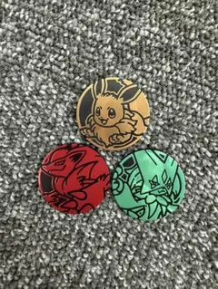 ポケモンカード　コイン3枚　イーブイ　ゾロアーク　マスカーニャ　スターターセット