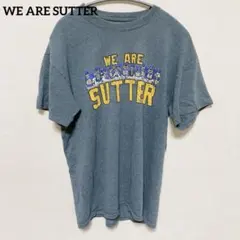 海外古着✨WE ARE SUTTER 【フリー】プリント Tシャツ グレー