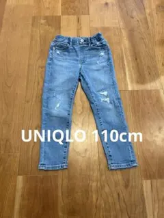 ユニクロ　　デニムパンツ　110cm
