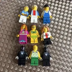 【ジャンク】レゴミニフィグ 9体セット