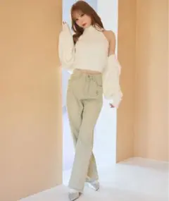titty&Co. パールデコレーションデニムのサムネイル