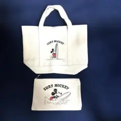 SURF MICKEY サーフミッキートート&ポーチセット 新品未使用