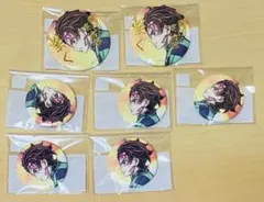 鬼滅の刃 竈門炭治郎 C106 繋ぐ WEBSHOPくじ 缶バッジ E F賞 箔