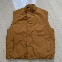 nanamica ダウンベスト Sサイズ オレンジブラウン